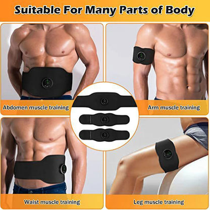 Fitness Ab-Belt ABS Stimulator for Home Fitness Training Cores Muscle Firming Strengthening Workout Equipment Travel Fitness