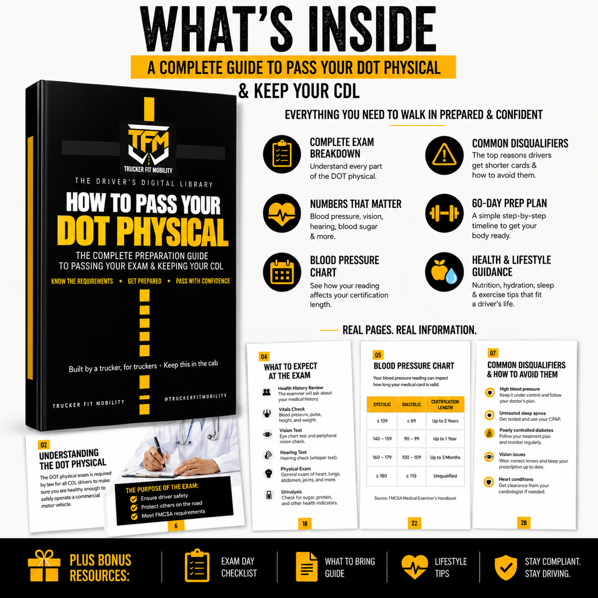 How to Pass Your DOT Physical Guide