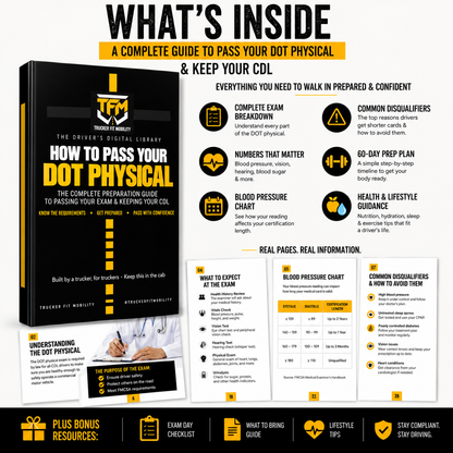 How to Pass Your DOT Physical Guide