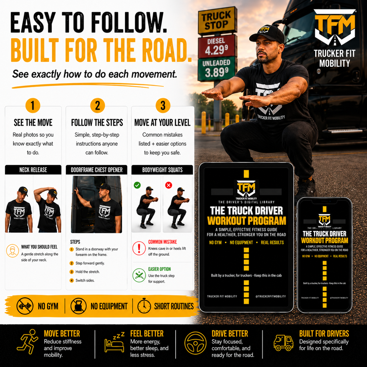 The Truck Driver Workout Program