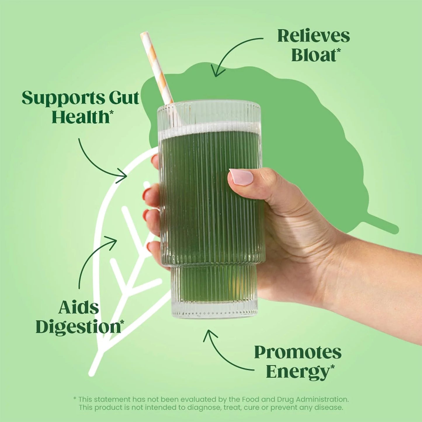 Greens & Superfoods Powder, for Digestive Health, Original, 60 Servings