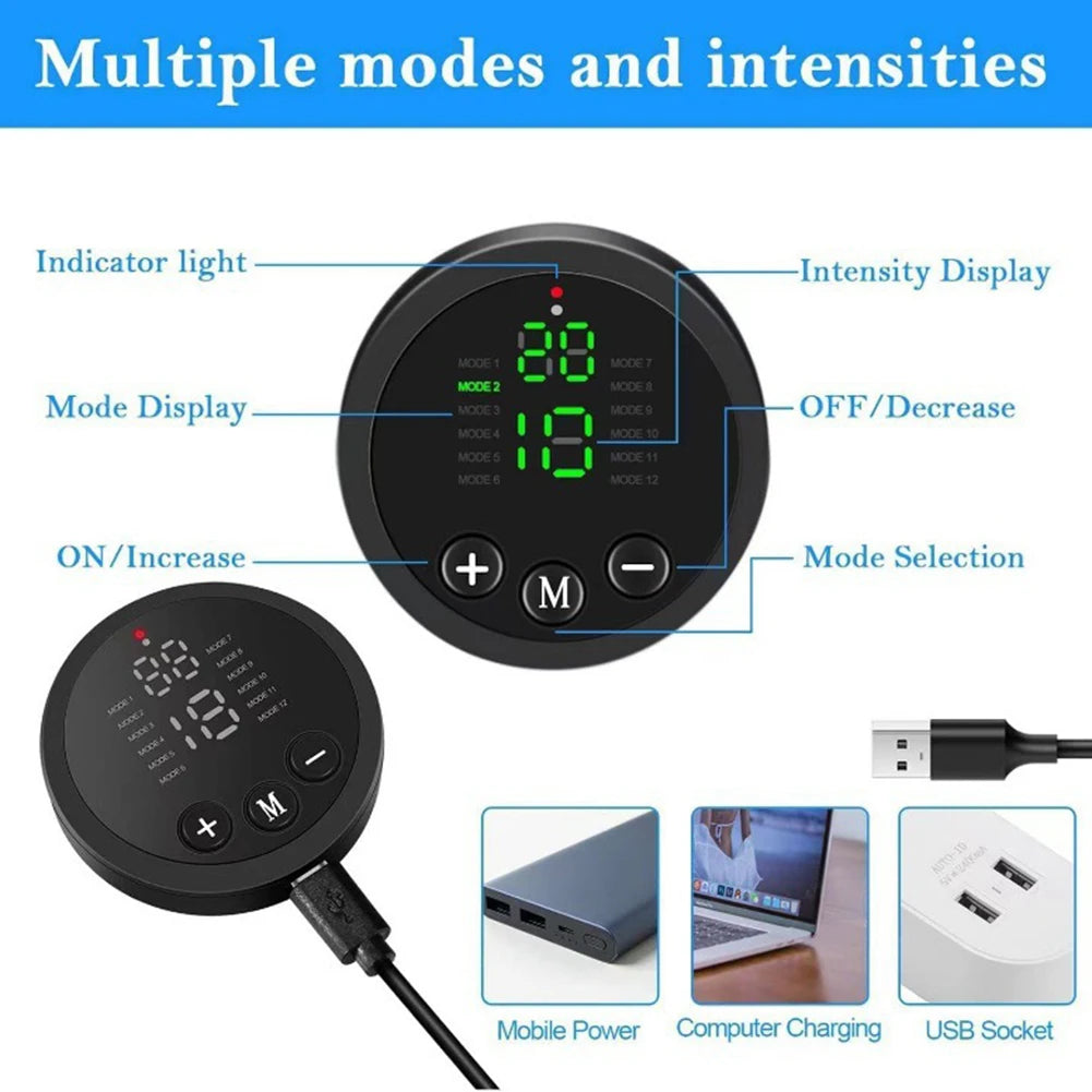 Fitness Ab-Belt ABS Stimulator for Home Fitness Training Cores Muscle Firming Strengthening Workout Equipment Travel Fitness