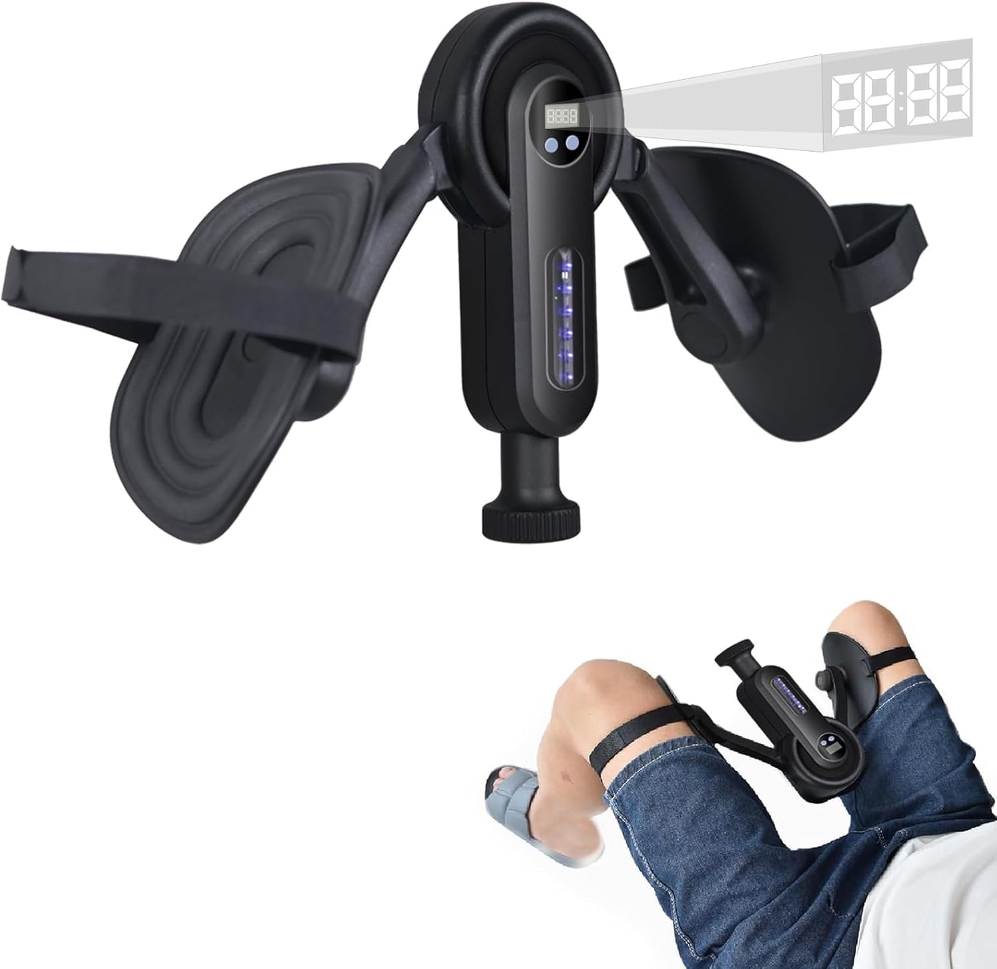 Thigh Master, Kegal Exerciser Inner Trainer with 0-135 Lbs Adjustable Resistance for Inner Muscle Strengthen| Home Fitness,Pelvic Floor Trainer for Women|Men